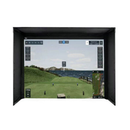 TeQers - Golf Simulator Enclosure with Impact Screen (3.0m Wide)