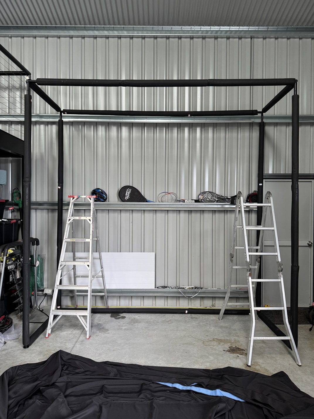 TeQers - Golf Simulator Enclosure with Impact Screen (3.0m Wide) - Image 8