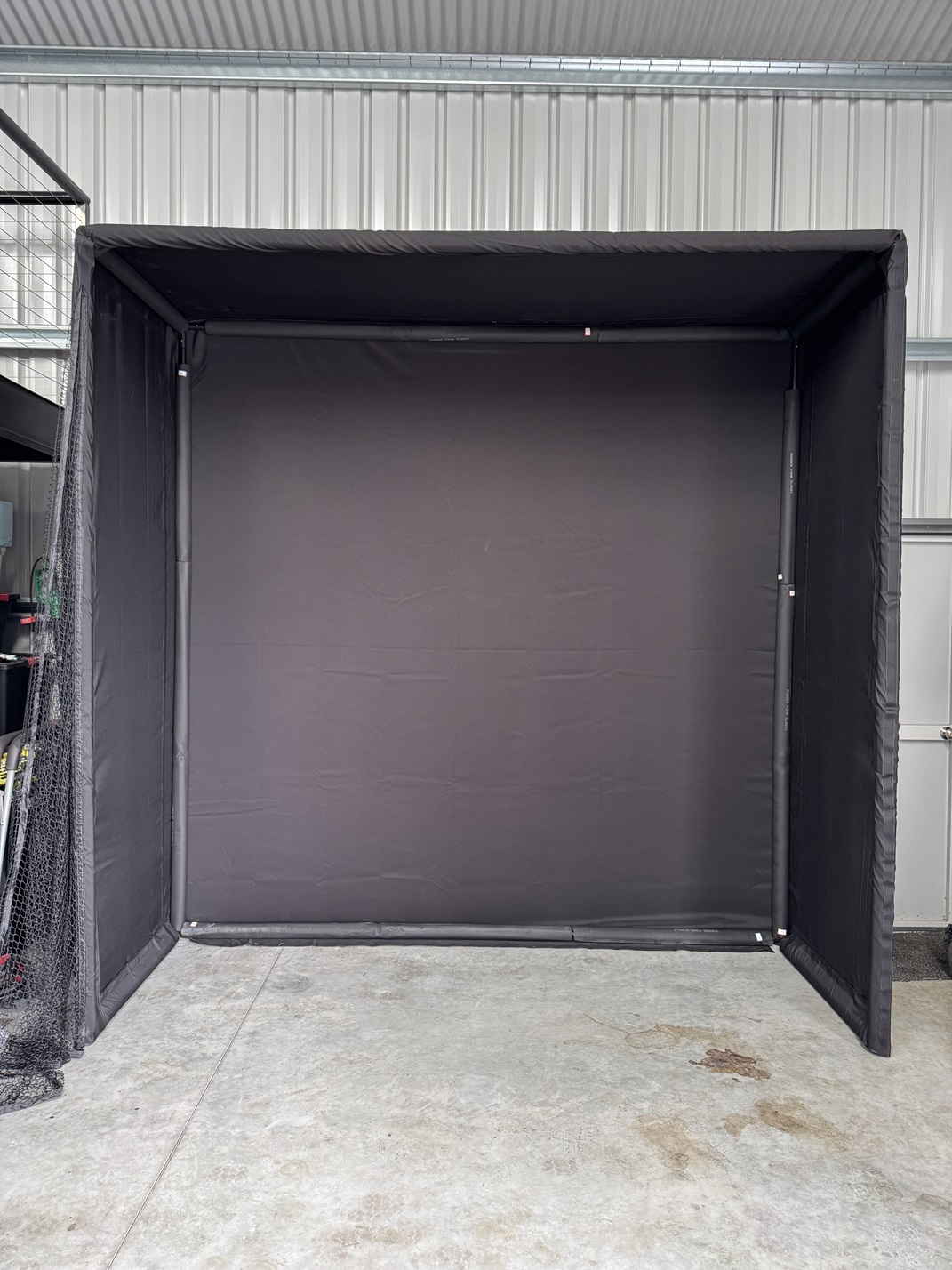 TeQers - Golf Simulator Enclosure with Impact Screen (3.0m Wide) - Image 5