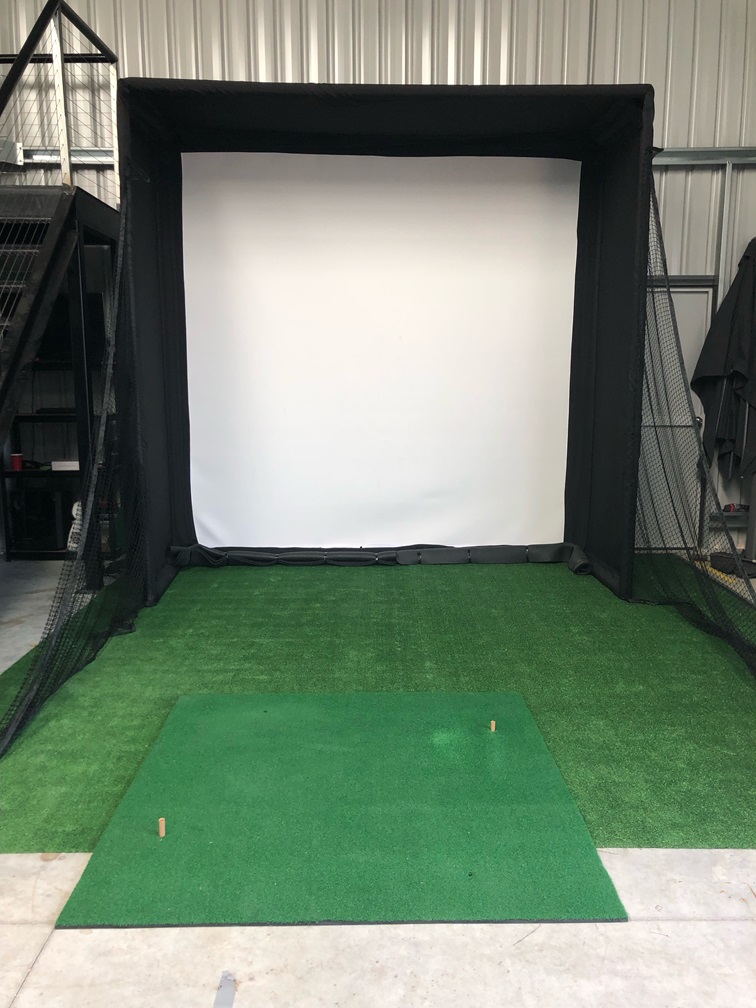 TeQers - Golf Simulator Enclosure with Impact Screen (3.0m Wide) - Image 2
